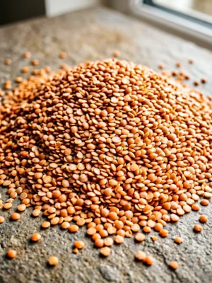 Masoor dal, split red lentil, packed by Sidhant Spices 1008