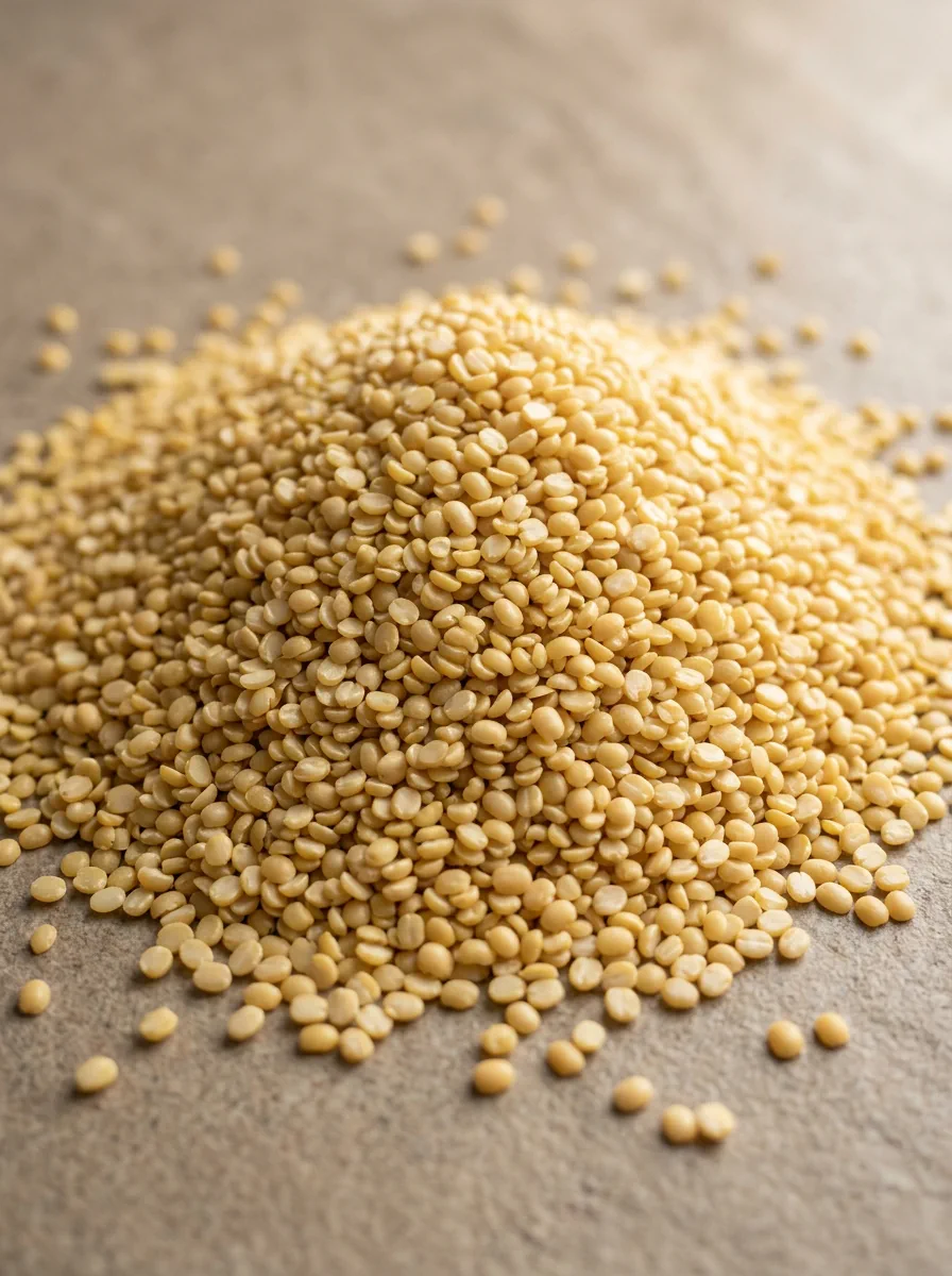 Moong dhuli, split skinned green gram, packed by Sidhant Spices 1008