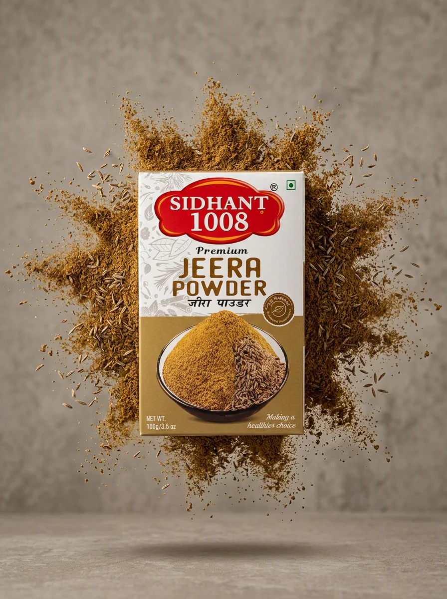 Jeera powder, ground cumin milled by Sidhant Spices 1008
