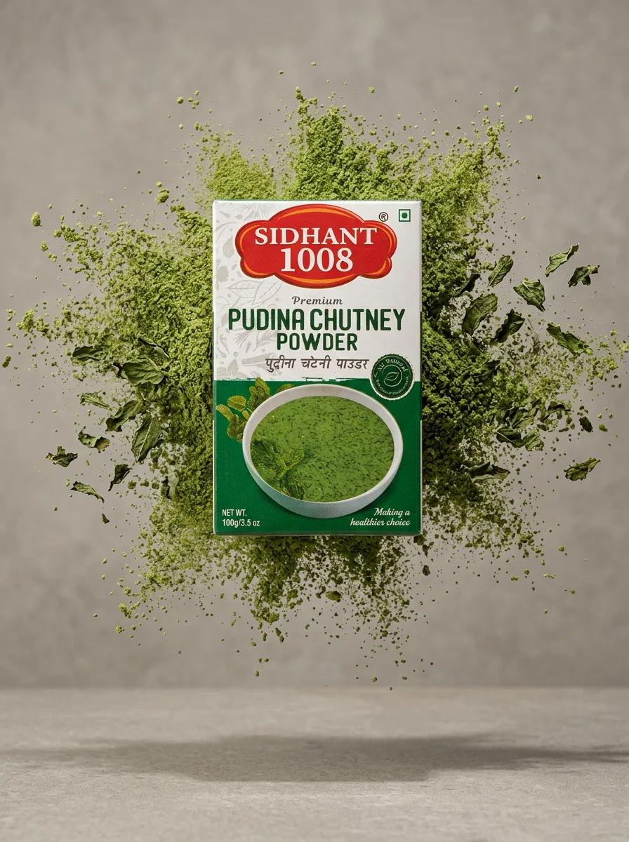 Pudina chutney powder, blended by Sidhant Spices 1008