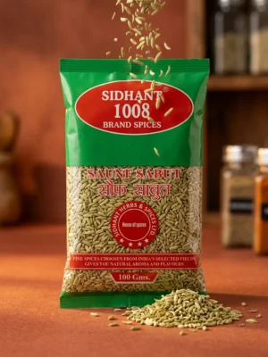 Saunf, whole fennel seeds supplied by Sidhant Spices 1008